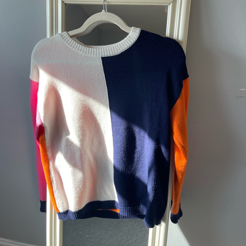 Colorblock sweater